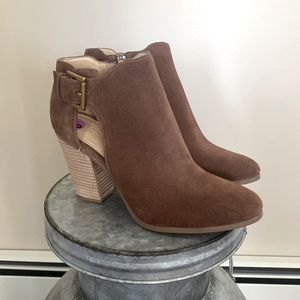 Michael Kors Adams Brown Booties 8.5M